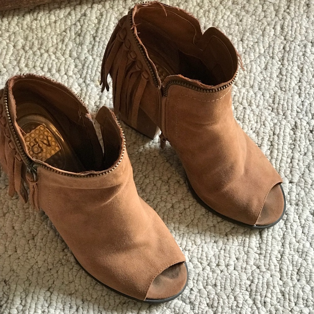 Peep Toe Booties
